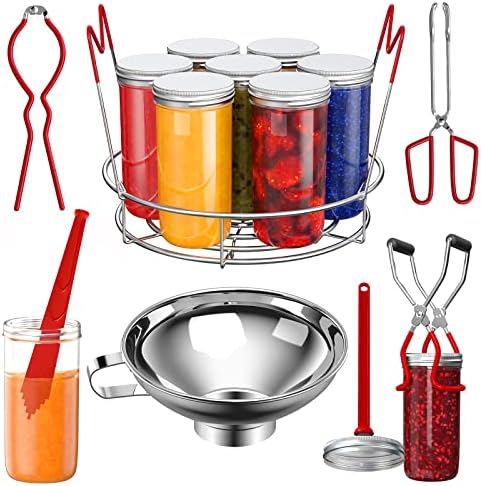 Canning Supplies Starter Kit, Red