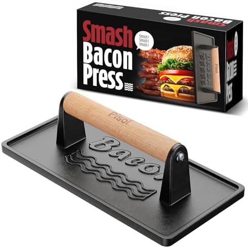 Cast Iron Smash Burger Press