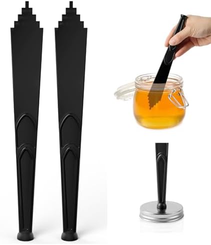 Magnetic Jar Lid Lifter and Canning Bubble Popper Remover Measurer