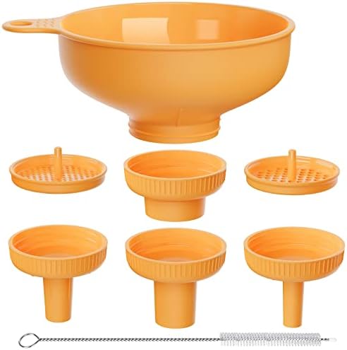 Wide Mouth Versatile Funnel, Canning Funnels for Kitchen Use